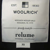 WOOLRICH ウールリッチ JOURNAL STANDARD relume 別注 KEYSTONE フォックス ファー ブラック系 XS【新古品】【未使用】【中古】