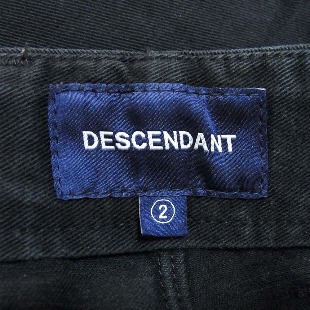 DESCENDANT ディセンダント パンツ ブラック系 2【中古】