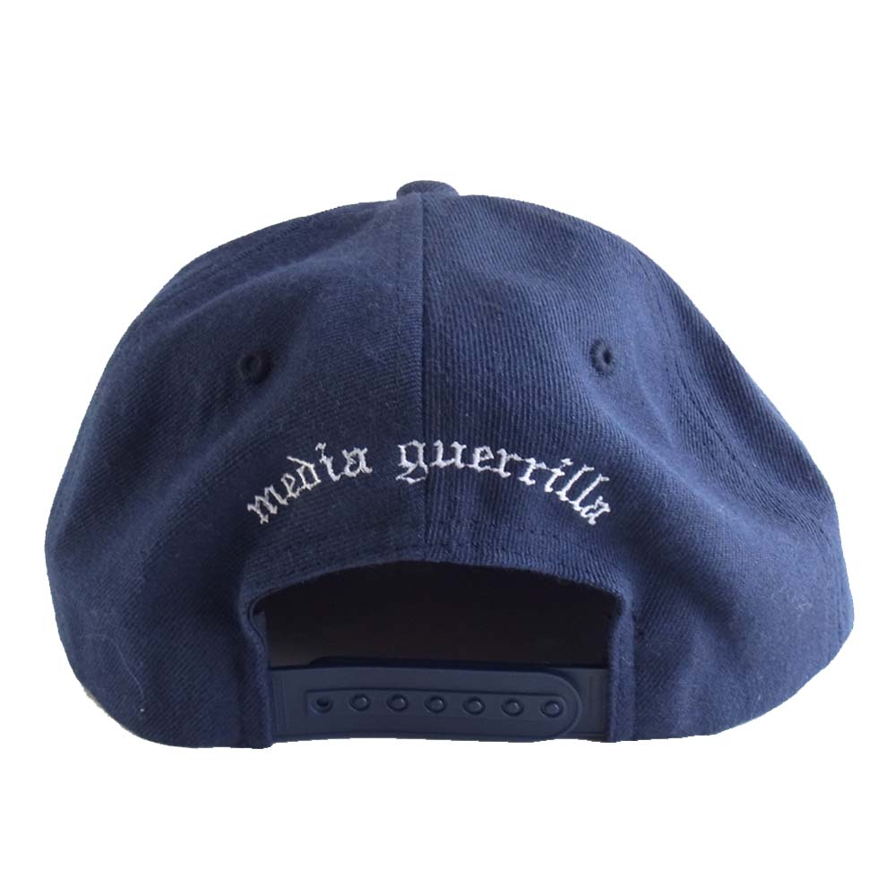 フォーティーパーセント アゲインストライツ FPAR スナップバック キャップ ネイビー系【中古】