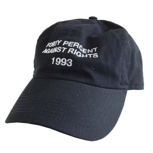 フォーティーパーセント アゲインストライツ キャップ ブラック系【中古】