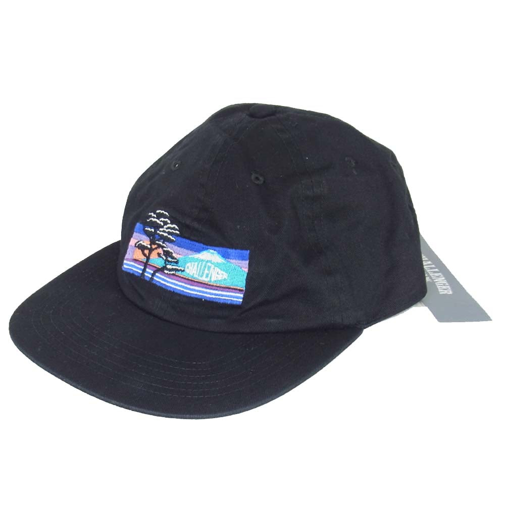 CHALLENGER チャレンジャー CLG-AC 020-008 NATURE JPN LOW CAP ネイチャー ジャパン ロー キャップ ブラック系 FREE【新古品】【未使用】【中古】