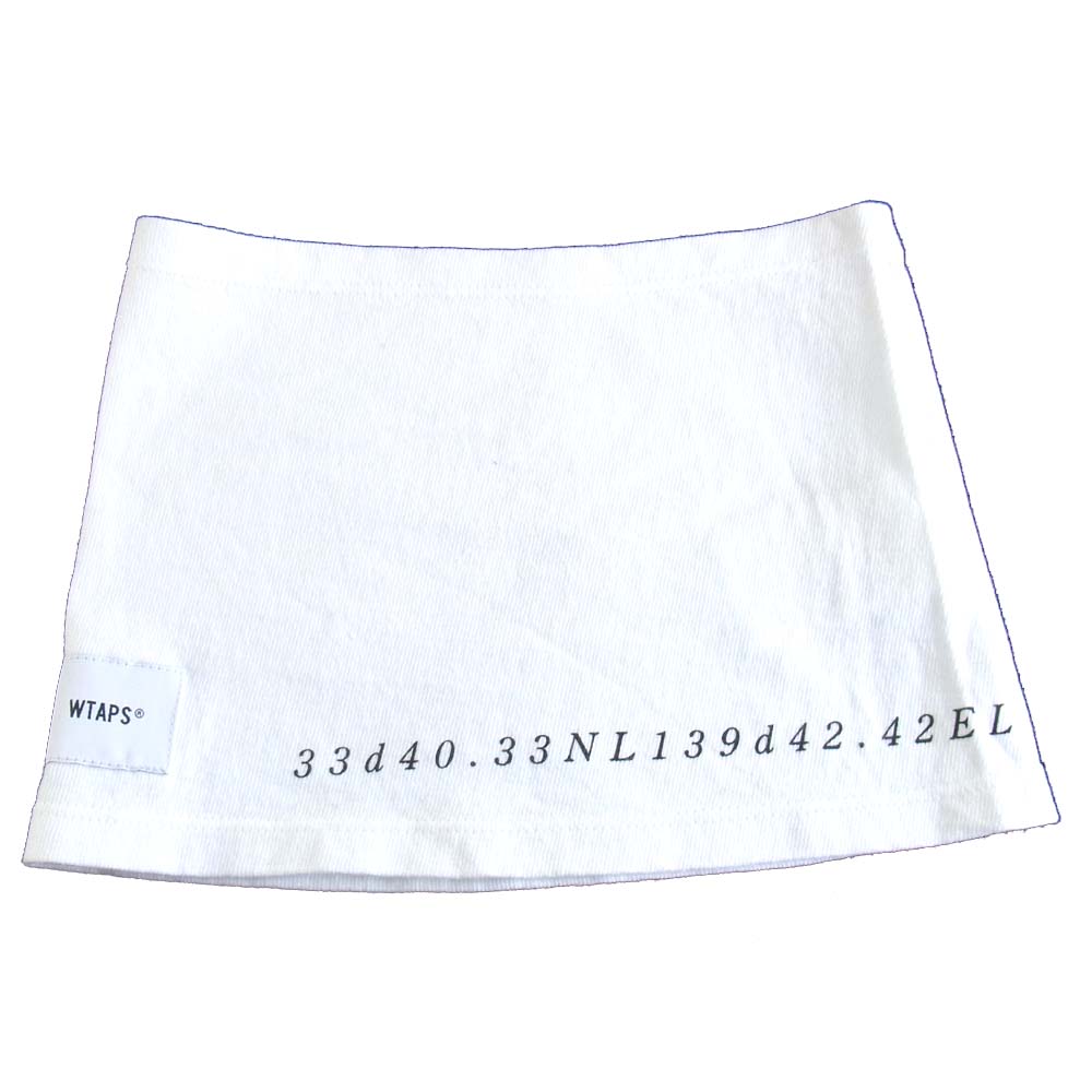 WTAPS ダブルタップス 18SS 181ATDT-HT01 GASKET 01 ガスケット ビーニー ホワイト系【中古】