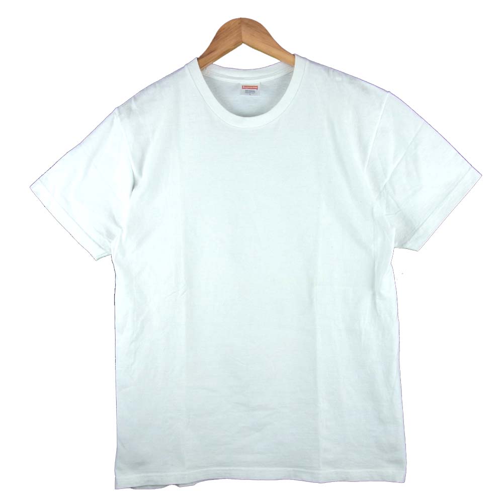 Supreme シュプリーム 15AW Planes Logo Tee Tシャツ ホワイト系 L【中古】