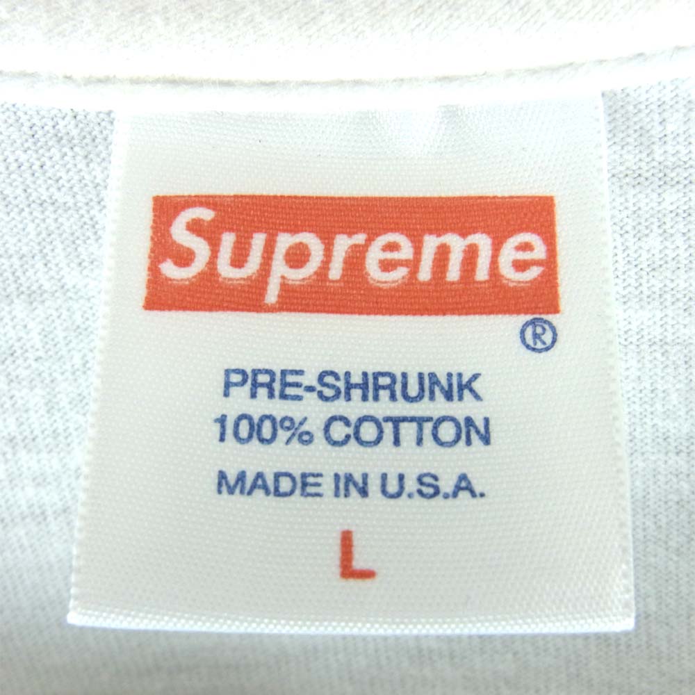 Supreme シュプリーム 15AW Planes Logo Tee Tシャツ ホワイト系 L【中古】