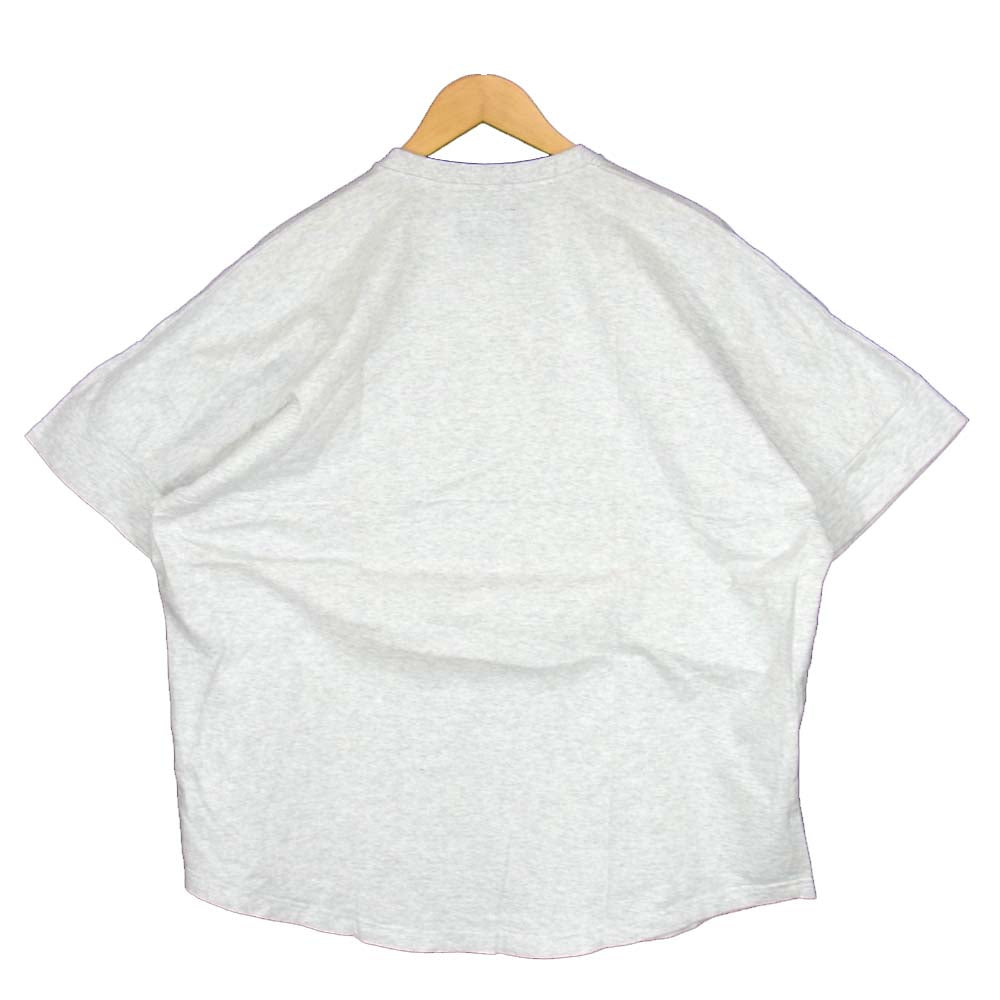 DESCENDANT ディセンダント ワンポイント 刺繍 Tシャツ グレー系 2【中古】