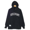 DESCENDANT ディセンダント アーチ ロゴ プリント プルオーバー パーカー ブラック系 2【中古】