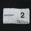DESCENDANT ディセンダント 18AW オーバル クルーネック スウェット ブラック系 2【中古】