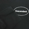 DESCENDANT ディセンダント 18AW オーバル クルーネック スウェット ブラック系 2【中古】