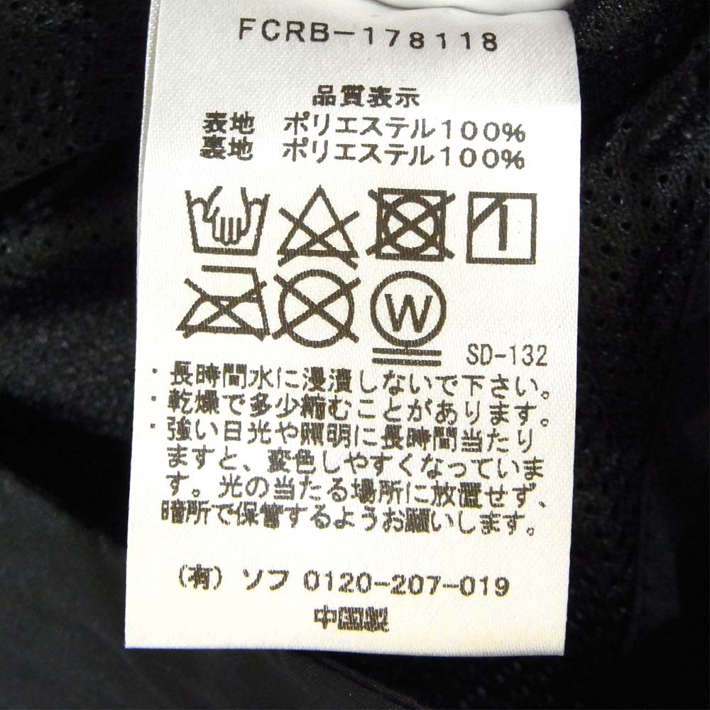 WTAPS ダブルタップス FCRB-178118 FCRB ZEBBRA SEPARATE PRACTICE JACKET ブラック系 M【新古品】【未使用】【中古】
