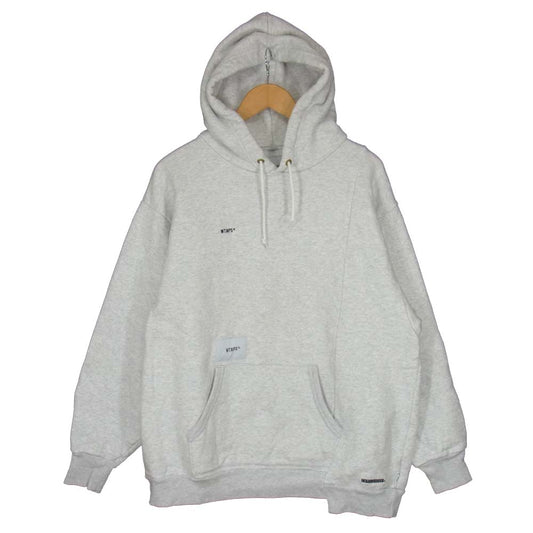 WTAPS ダブルタップス 19AW 192ATNHD-CSM03S NEIGHBORHOOD ネイバーフッド RIPPER HOODED クロスボーン プルオーバー パーカー グレー系 03【中古】