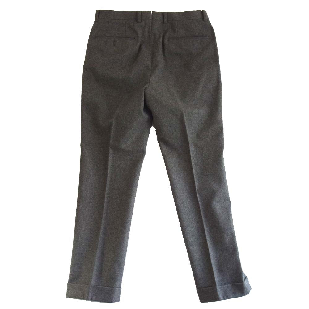 ケネスフィールド FOX BROTHERS フォックスブラザーズ フランネル トラウザース スラックス パンツ グレー系 31【美品】【中古】