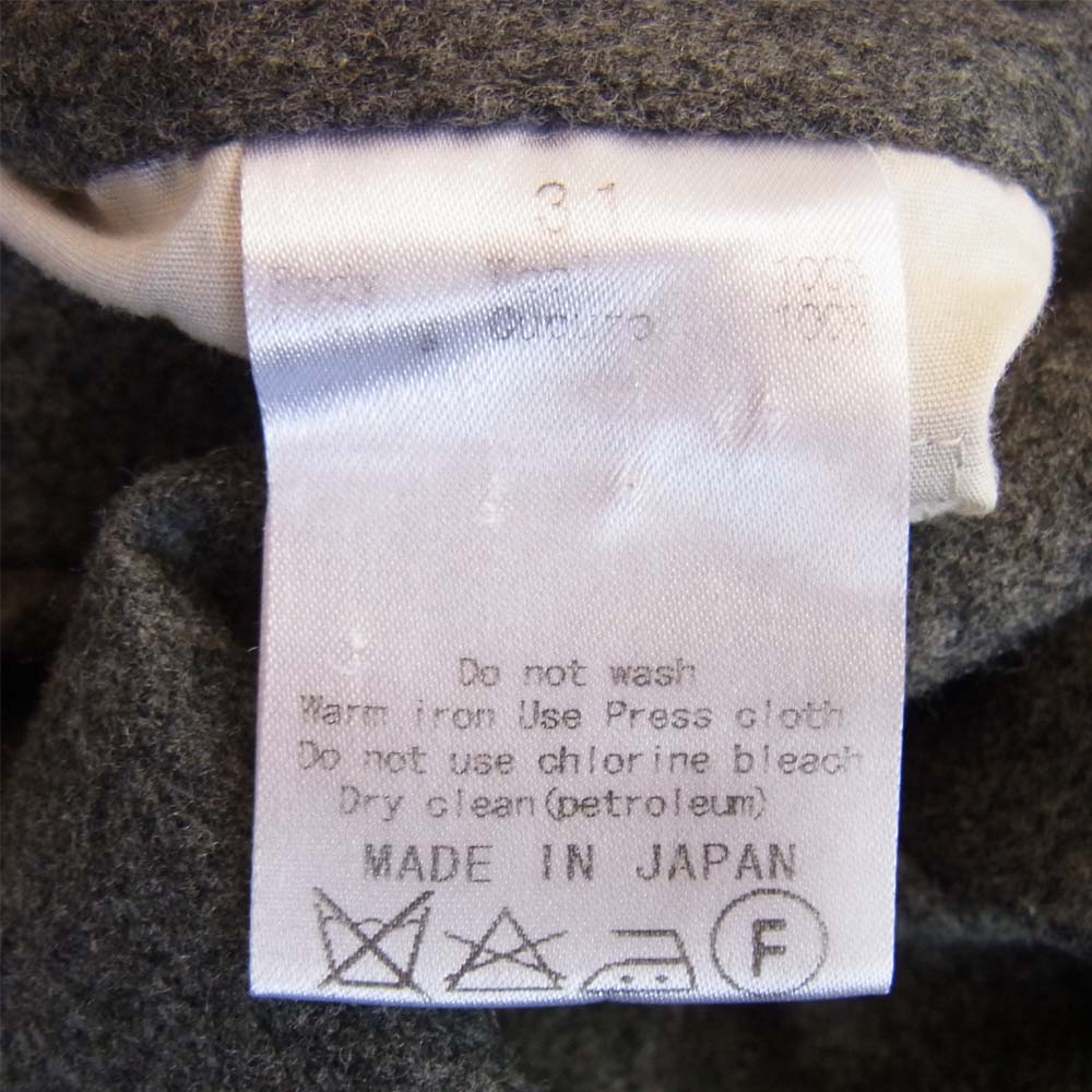 ケネスフィールド FOX BROTHERS フォックスブラザーズ フランネル トラウザース スラックス パンツ グレー系 31【美品】【中古】