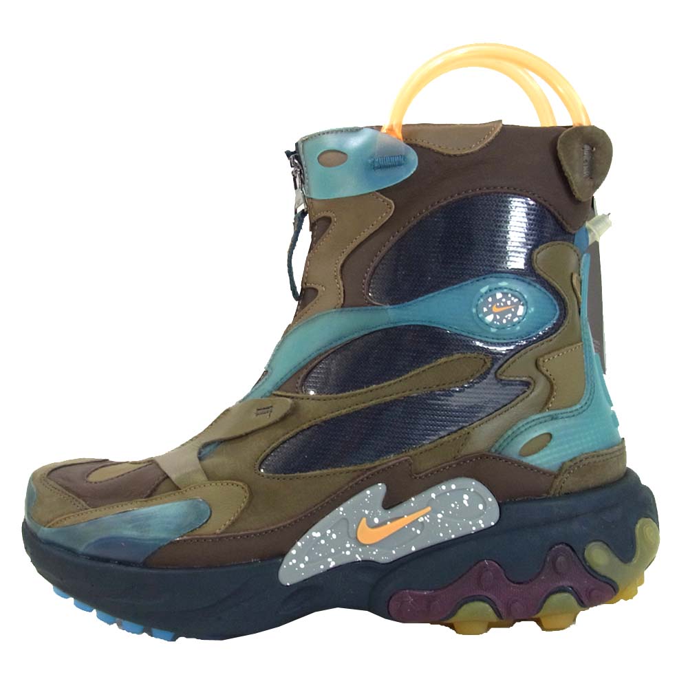 NIKE ナイキ CJ6971-200 × UNDERCOVER アンダーカバー REACT BOOT リアクト ブーツ BRW マルチカラー系 28cm【新古品】【未使用】【中古】