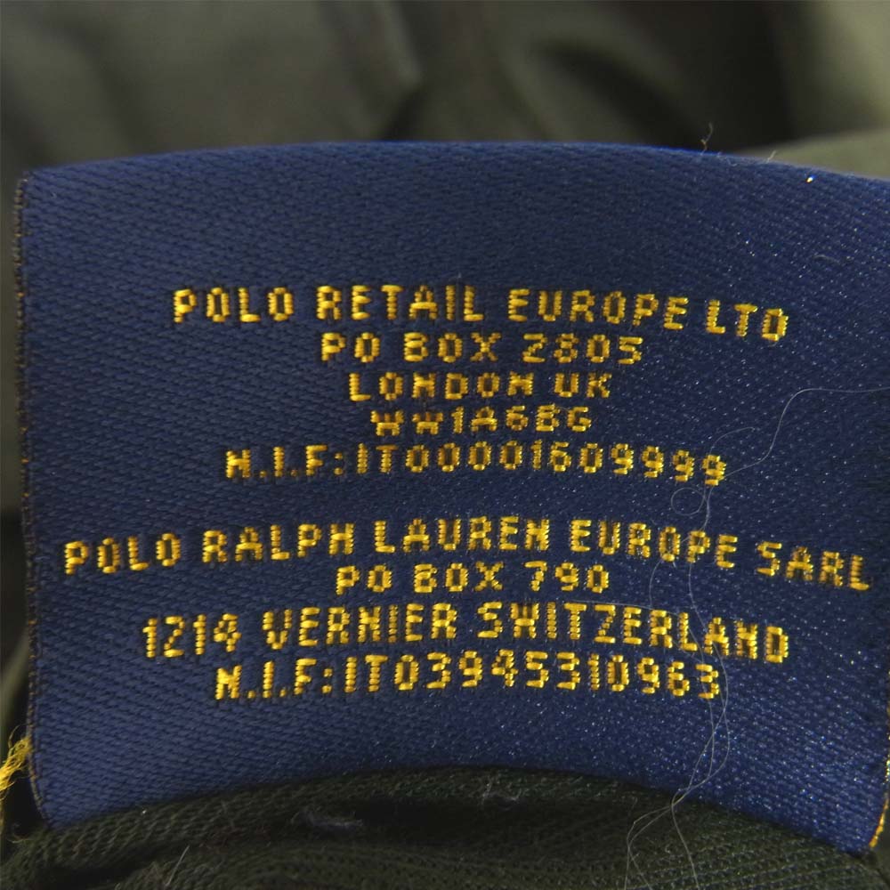 POLO RALPH LAUREN ポロ・ラルフローレン ラグビー RUGBY オイル コート ジャケット カーキ系【中古】