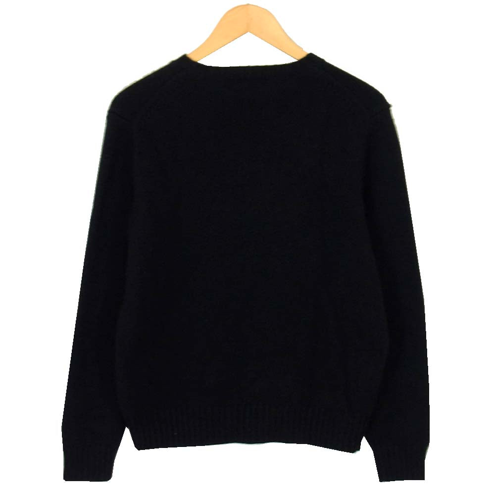POLO RALPH LAUREN ポロ・ラルフローレン 国内正規品 RLX 美品 POLO bear ポロベアー ニット ブラック系 S【中古】
