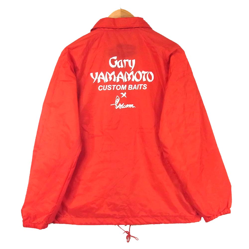 サイコム Gary YAMAMOTO ゲーリー ヤマモト コーチジャケット レッド系 M【美品】【中古】