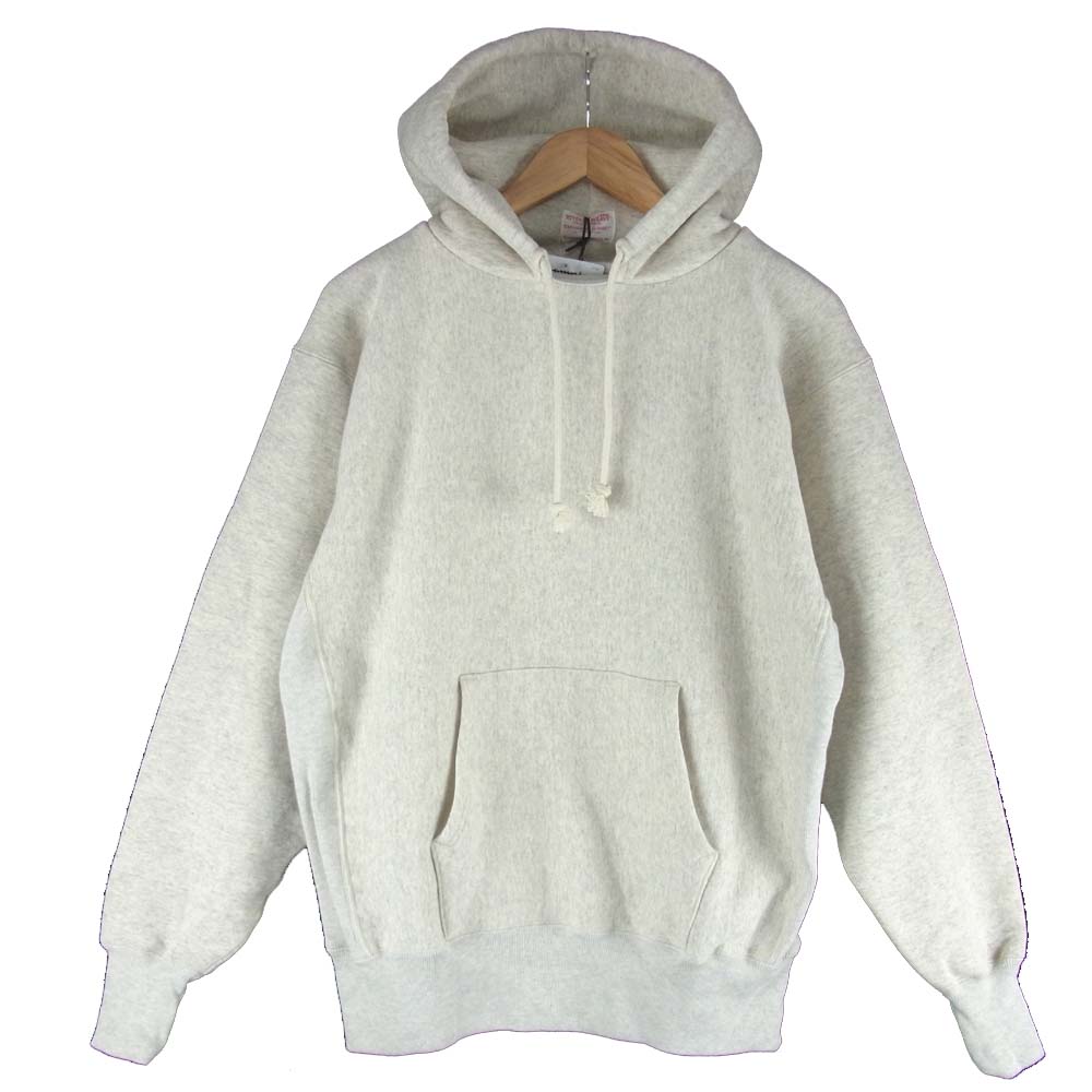 Champion チャンピオン 20AW C3-Q131 リバースウィーブ アフター フーディー True to Archives 後付け シルバーグレー L【新古品】【未使用】【中古】