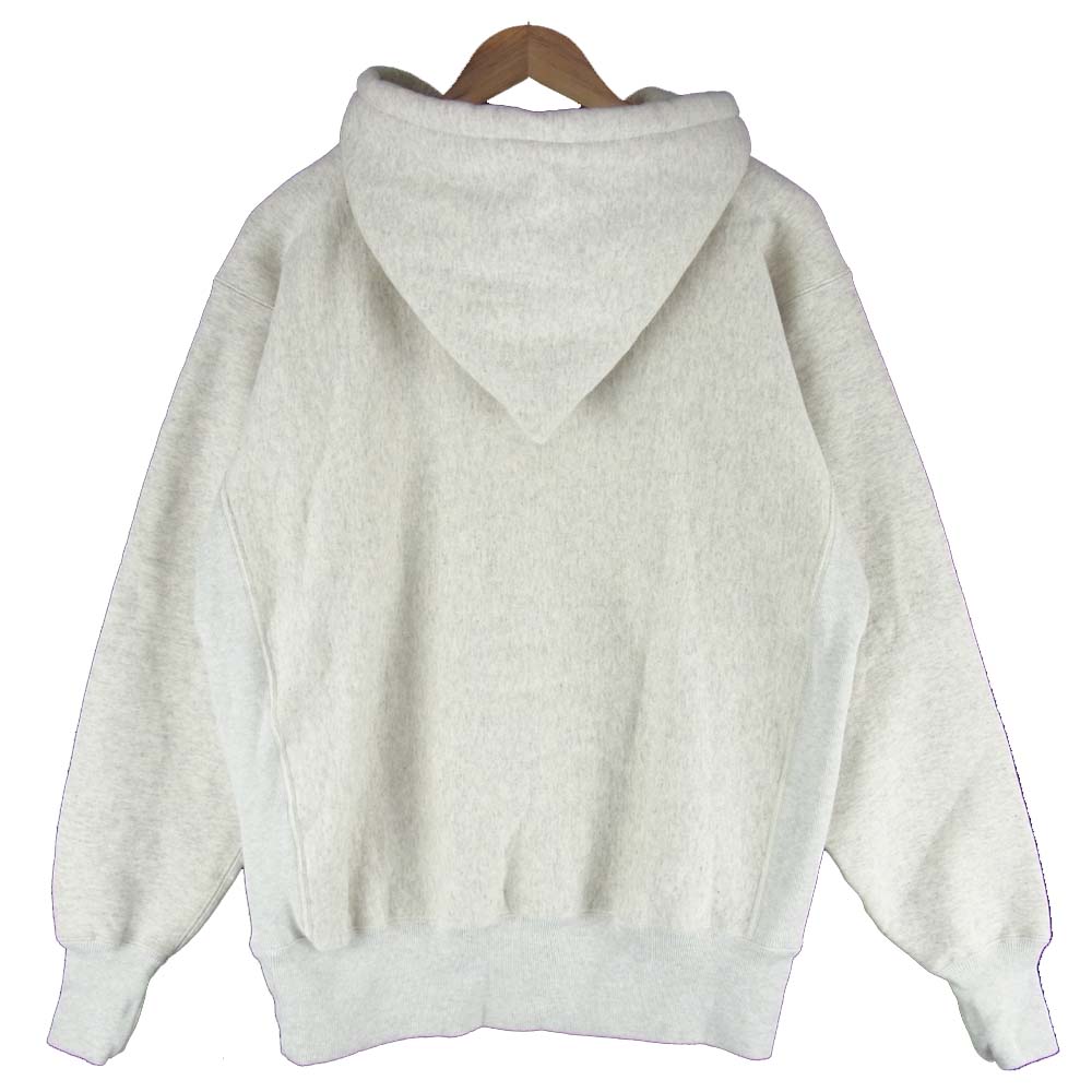 Champion チャンピオン 20AW C3-Q131 リバースウィーブ アフター フーディー True to Archives 後付け シルバーグレー L【新古品】【未使用】【中古】