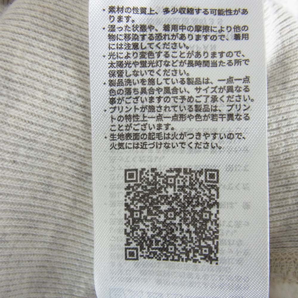 Champion チャンピオン 20AW C3-Q131 リバースウィーブ アフター フーディー True to Archives 後付け シルバーグレー L【新古品】【未使用】【中古】
