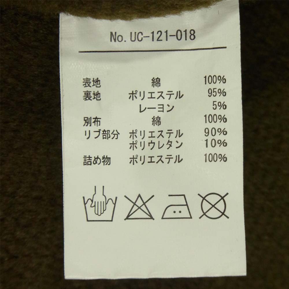 アンクラウド UC-121-018 RIB VEST リブ ベスト BLUCO ブルコ コットン 中国製 ブラック系 40【中古】