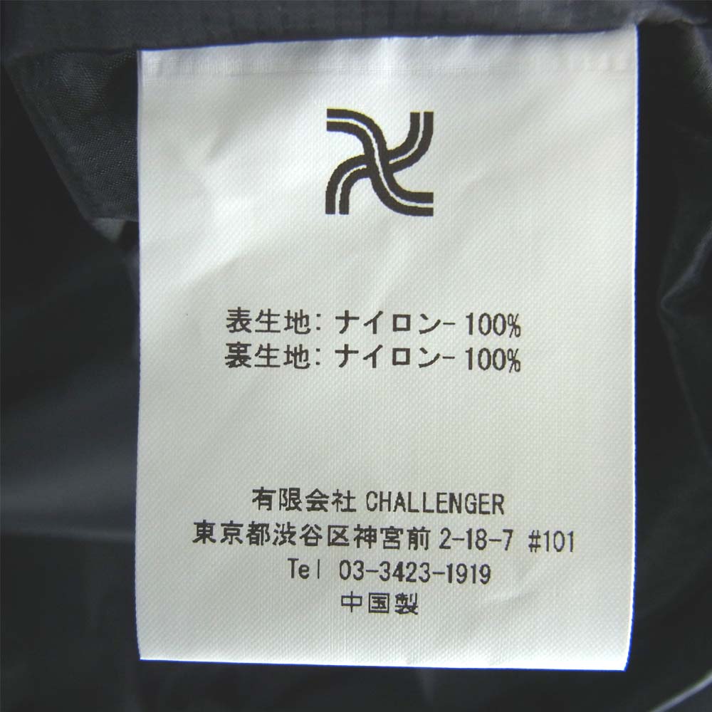 CHALLENGER チャレンジャー 20AW CLG-JK 020-015 NYLON FIELD JACKET ナイロンフィールド ジャケット  ブラック系 M【新古品】【未使用】【中古】