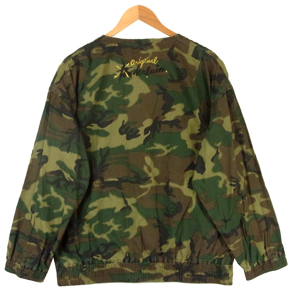 TENDERLOIN テンダーロイン T-ZIP UP WORK JKT U ジップ アップ ワークジャケット CAMO グリーン系 M【新古品】【未使用】【中古】