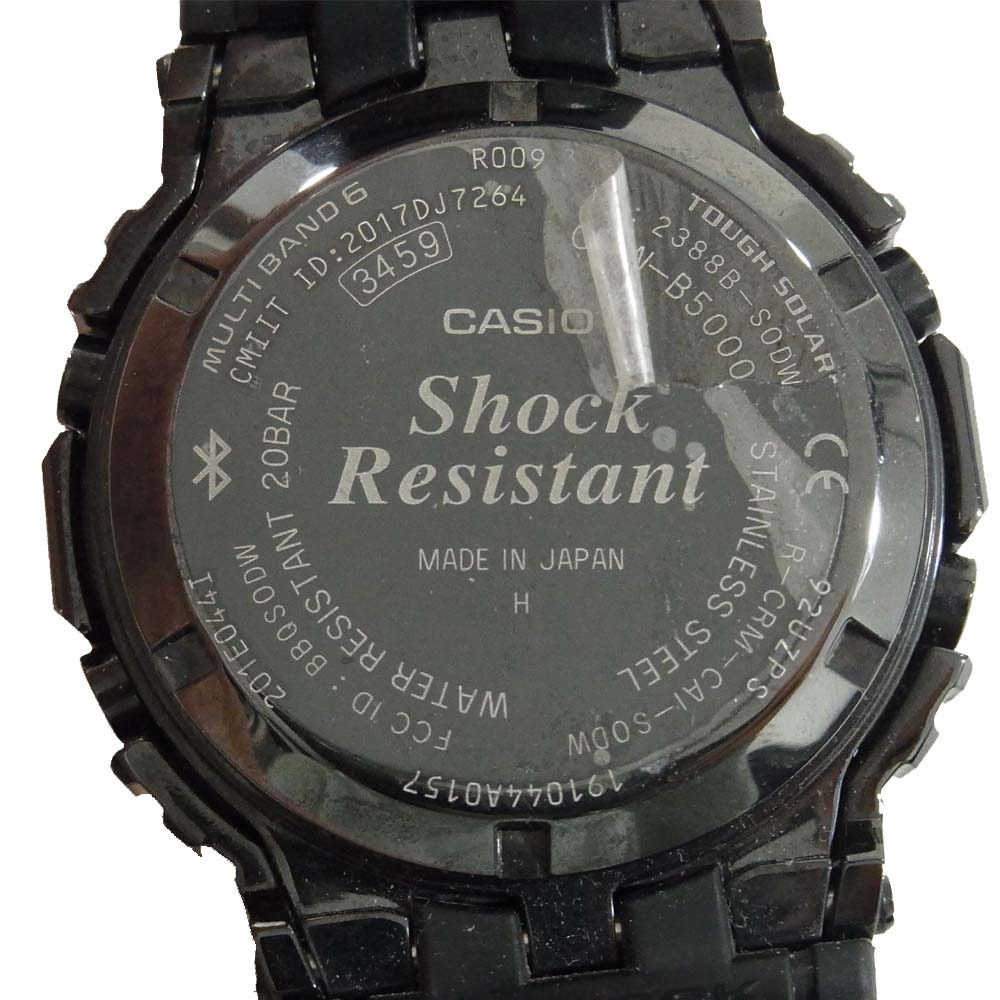 G-SHOCK ジーショック GMW-B5000G-1JF デジタル ウォッチ ブラック系【美品】【中古】