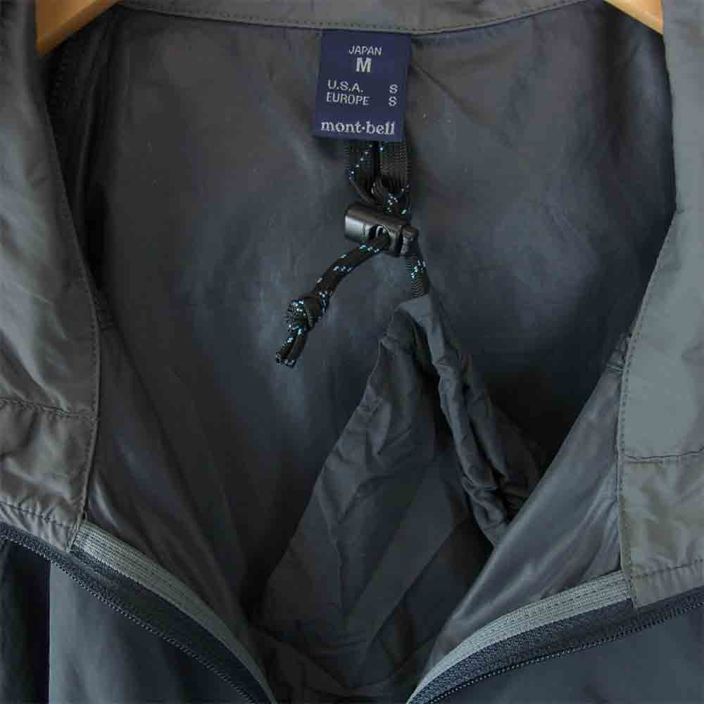 mont-bell モンベル 1103172 ウィンド ブラスト パーカ ナイロン ジャケット グレー系 M【美品】【中古】