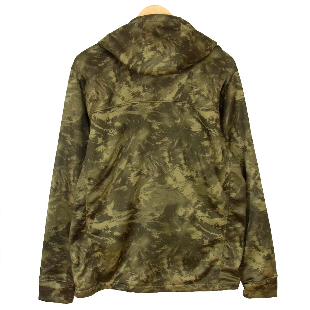 patagonia パタゴニア 29832FA14 迷彩 カモフラ スロープスタイル フーディ カーキ系 S【美品】【中古】