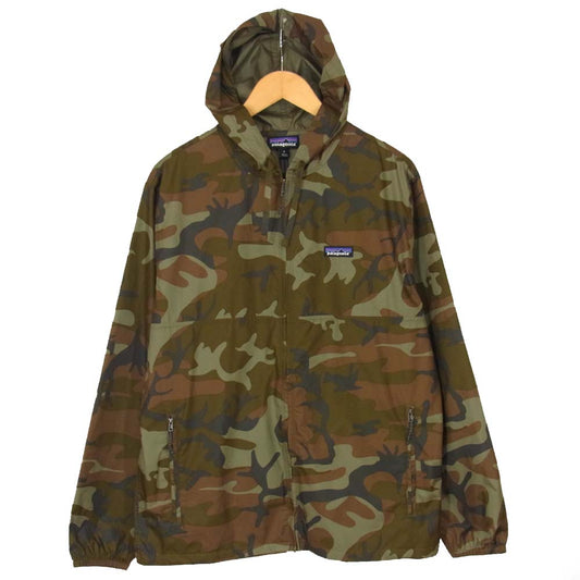 patagonia パタゴニア 27236 Light Valuable Hoodie ライト バリアブルフーディ ナイロン ジャケット カーキ系 M【美品】【中古】