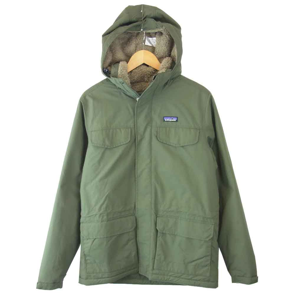 patagonia パタゴニア 27021 Isthmus Parka イスマス パーカー ボア ジャケット カーキ系 M【美品】【中古】