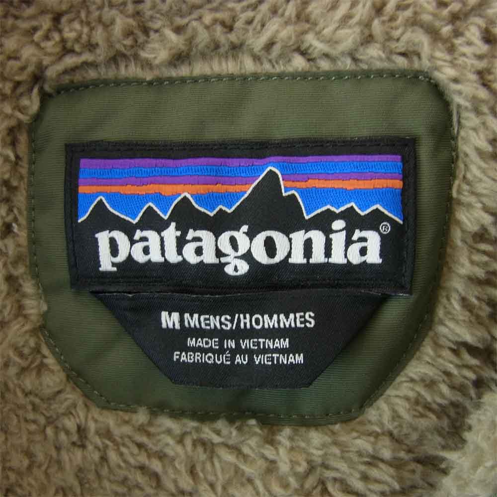 patagonia パタゴニア 27021 Isthmus Parka イスマス パーカー ボア ジャケット カーキ系 M【美品】【中古】