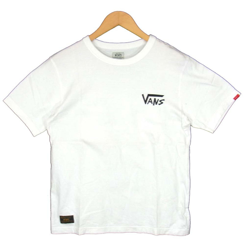 WTAPS ダブルタップス VANS バンズ 152ATVND-CMS01S Tシャツ ホワイト系 M【中古】