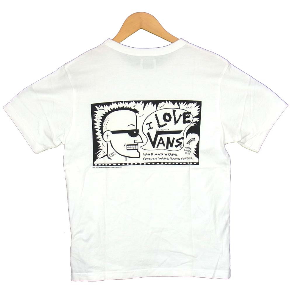 WTAPS ダブルタップス VANS バンズ 152ATVND-CMS01S Tシャツ ホワイト系 M【中古】