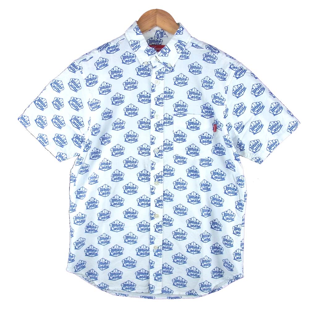 Supreme シュプリーム 15SS white castle ホワイトキャッスル 半袖 シャツ ホワイト系 S【中古】