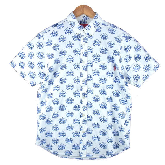 Supreme シュプリーム 15SS white castle ホワイトキャッスル 半袖 シャツ ホワイト系 S【中古】
