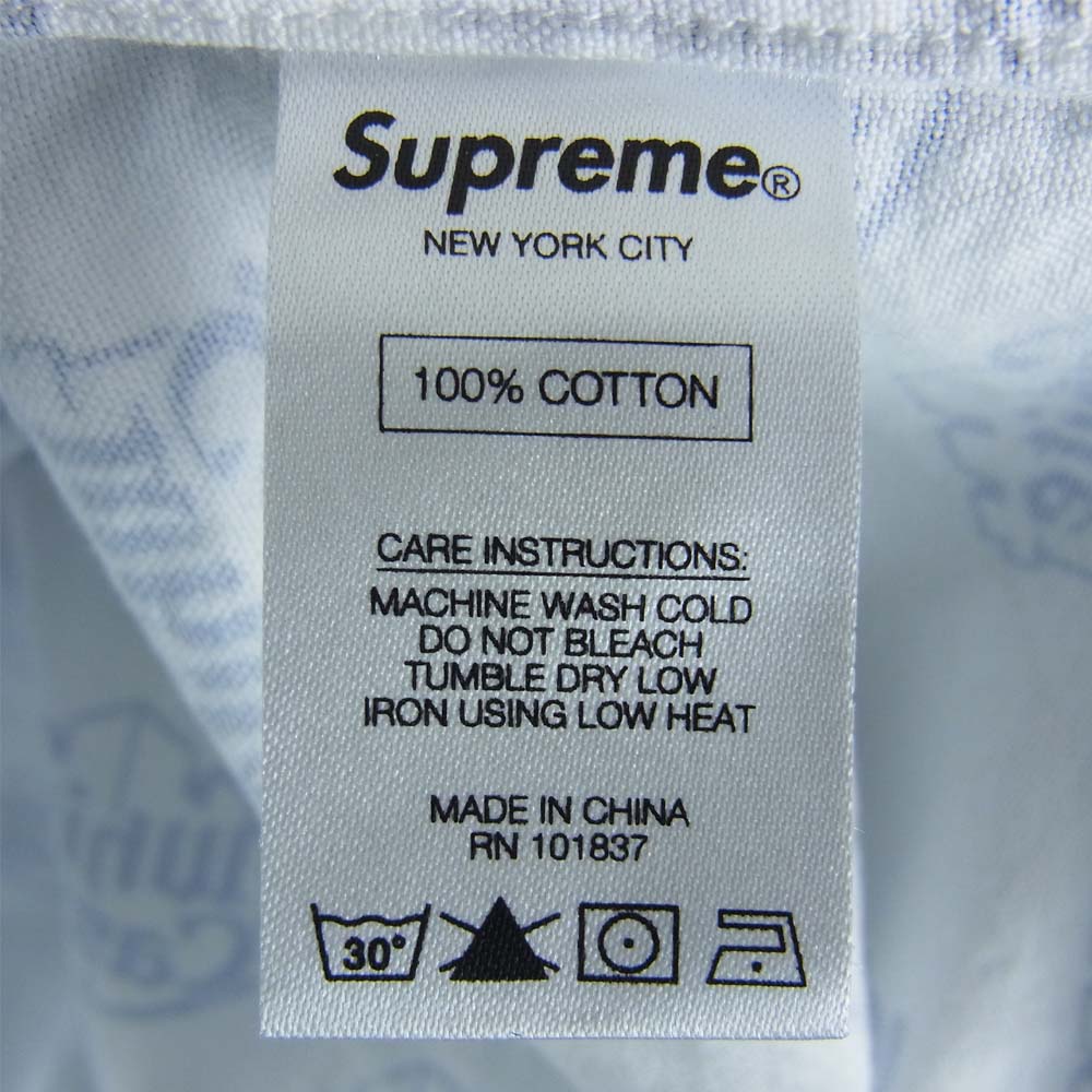 Supreme シュプリーム 15SS white castle ホワイトキャッスル 半袖 シャツ ホワイト系 S【中古】