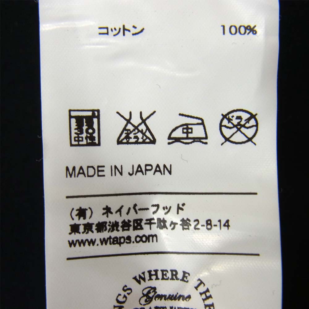 WTAPS ダブルタップス 16SS 161ATVND-CSM01S バンズボルト VANS VAULT DESIGN S/S 05 プリント 半袖 Tシャツ ブラック系 L【美品】【中古】