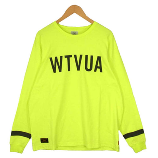 WTAPS ダブルタップス 171ATDT-CSM19 HELLWEEK LS:SAR 長袖Ｔシャツ イエロー系 L【中古】