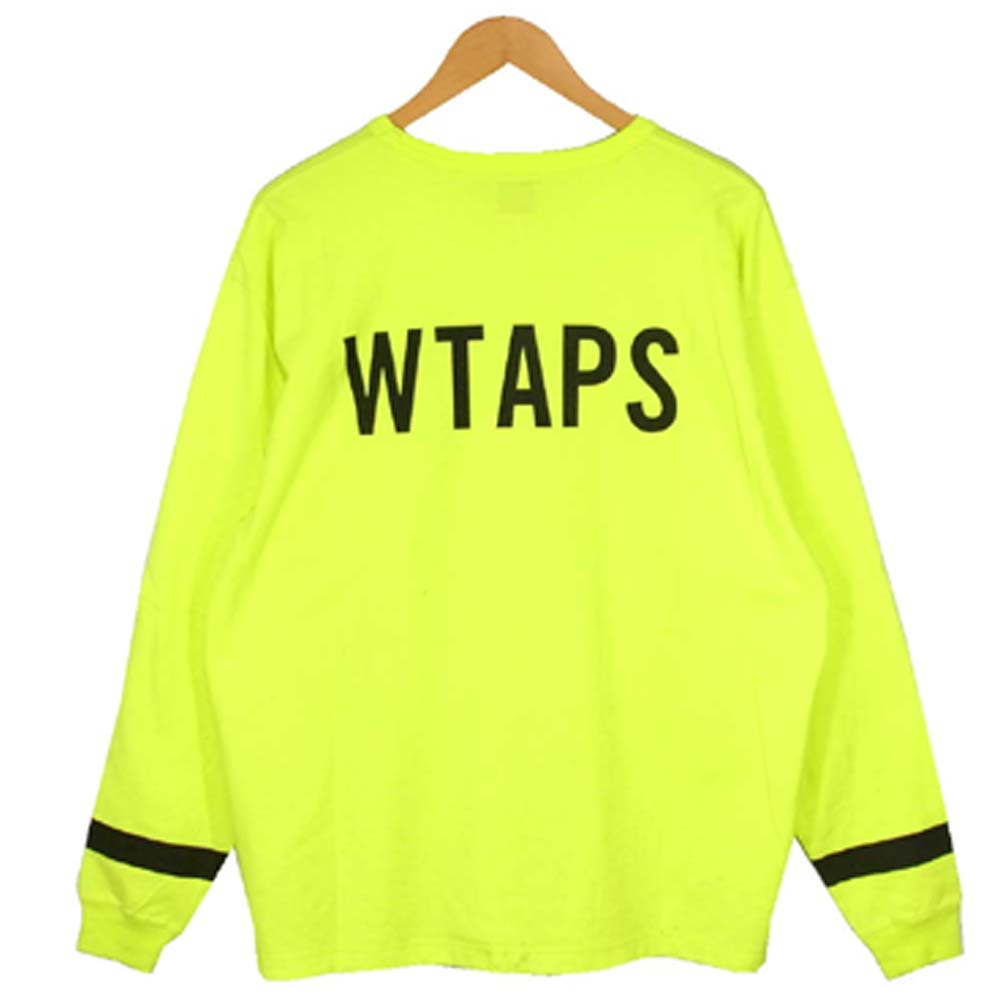 WTAPS ダブルタップス 171ATDT-CSM19 HELLWEEK LS:SAR 長袖Ｔシャツ イエロー系 L【中古】