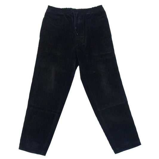 DESCENDANT ディセンダント 刺繍 コーデュロイ イージー パンツ ブラック系 2【中古】