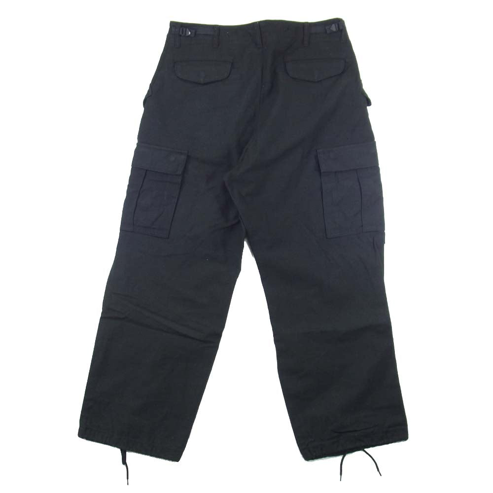 WTAPS ダブルタップス WVDT-PTM05 19SS TROUSERS NYCO SATIN カーゴパンツ ブラック系 02【中古】