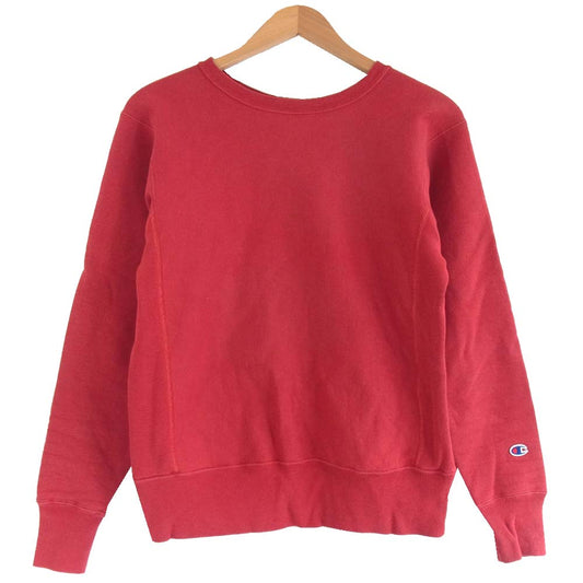 Champion チャンピオン 赤タグ リバースウィーブ スウェット レッド系 S【中古】
