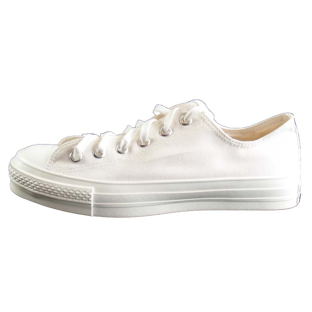 CONVERSE コンバース CANVAS AS J OX キャンバス  ローカット ホワイト ホワイト系 26.5㎝【新古品】【未使用】【中古】