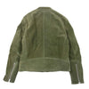MAISON MARGIELA メゾンマルジェラ 19AW S50AM0413 カーフレザー 八の字 ライダース ジャケット グリーン系 カーキ系 52【中古】