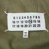 MAISON MARGIELA メゾンマルジェラ 19AW S50AM0413 カーフレザー 八の字 ライダース ジャケット グリーン系 カーキ系 52【中古】