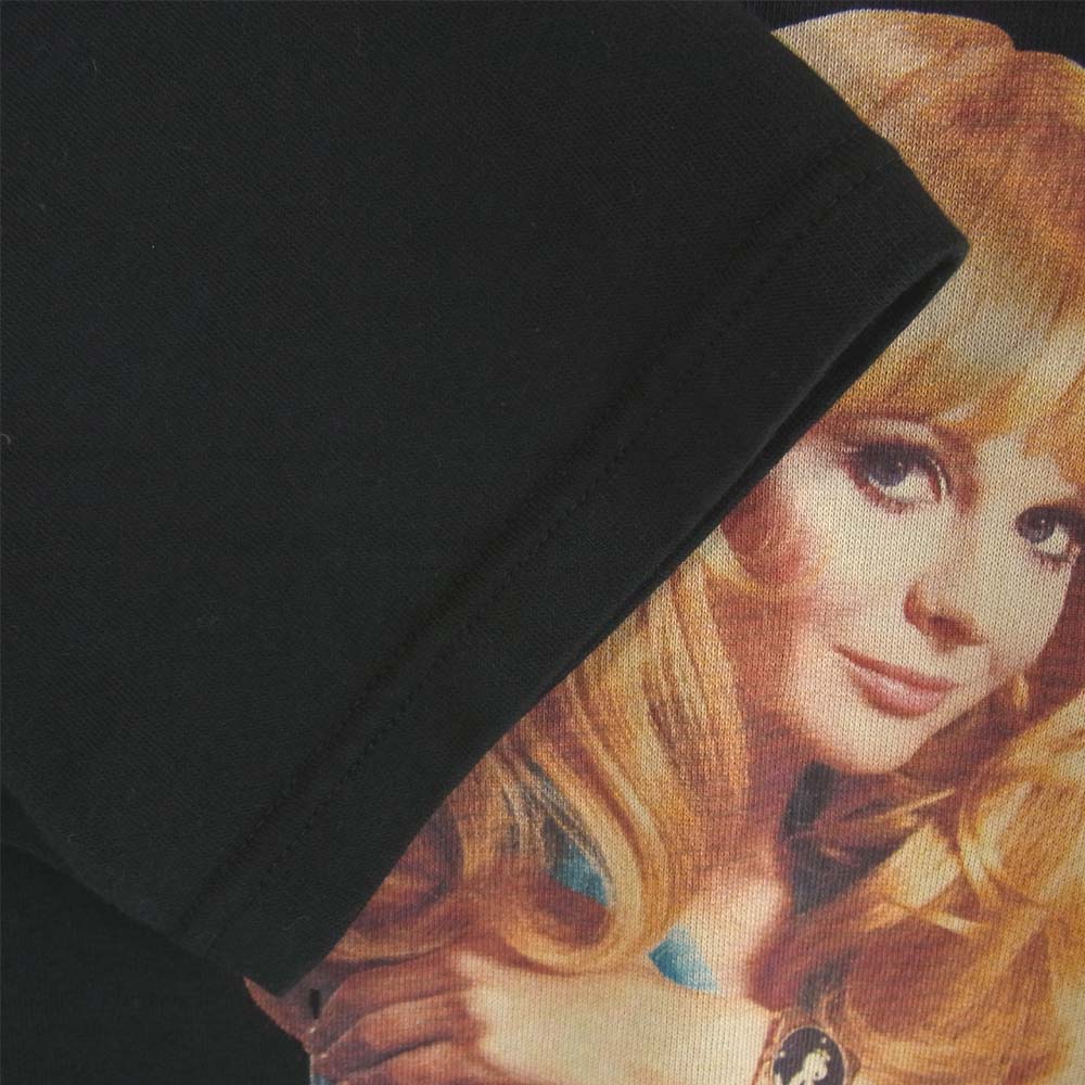 HYSTERIC GLAMOUR ヒステリックグラマー 12191CT01 MISS ERIKA TOTH 五分袖 Tシャツ ブラック系 L【中古】