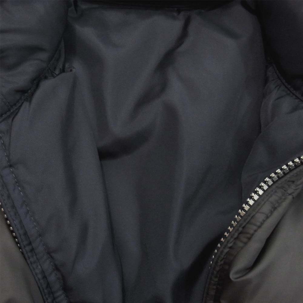 POLO RALPH LAUREN ポロ・ラルフローレン JR-RL-NA0612 reversible down jacket リバーシブル 黒×紺 M【中古】