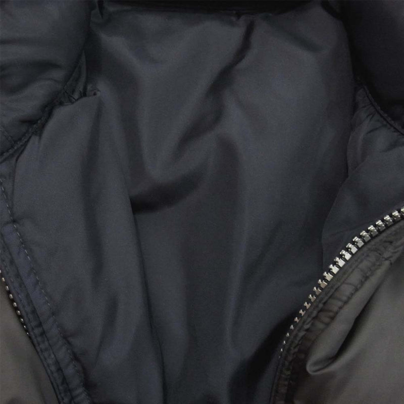 POLO RALPH LAUREN ポロ・ラルフローレン JR-RL-NA0612 reversible down jacket リバーシブル 黒×紺 M【中古】