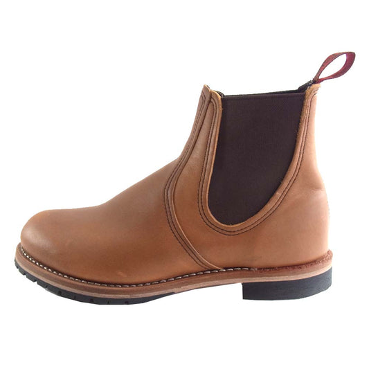 RED WING レッドウィング 2922 CHELSEA チェルシー ライトブラウン系 25cm【極上美品】【中古】